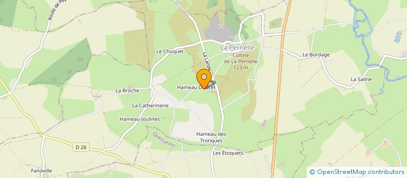 localisation de l'entreprise ECURIE NORMANDIE AUTOMOBILE  LA PERNELLE