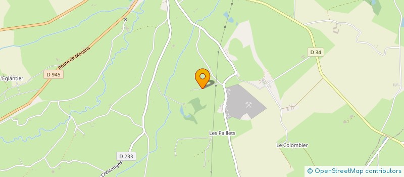 localisation de l'entreprise ECURIE PATRICK JOUBERT à SOUVIGNY