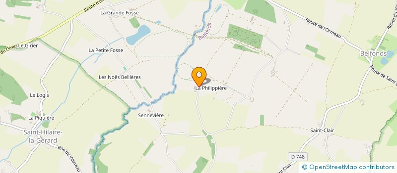localisation de l'entreprise ECURIE PHIL à BELFONDS