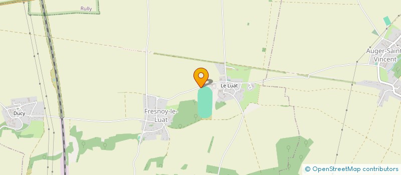 localisation de l'entreprise ECURIE PIERRE-YVES VERVA  FRESNOY LE LUAT