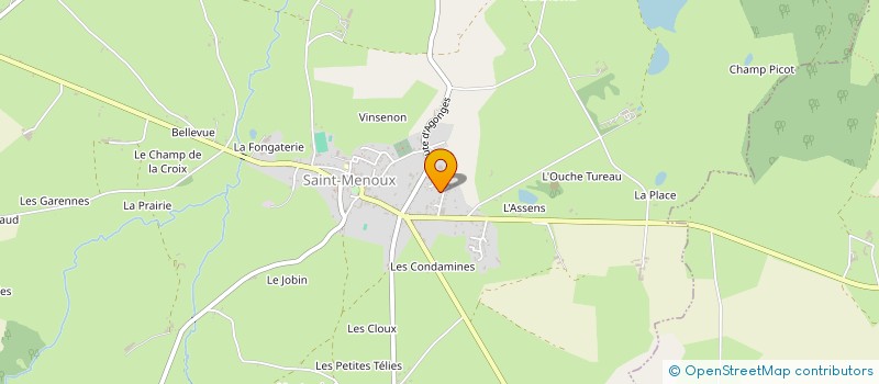 localisation de l'entreprise ECURIE PLAISANCE à SOUVIGNY