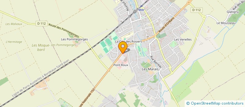 localisation de l'entreprise ECURIE QUERCUS  MER