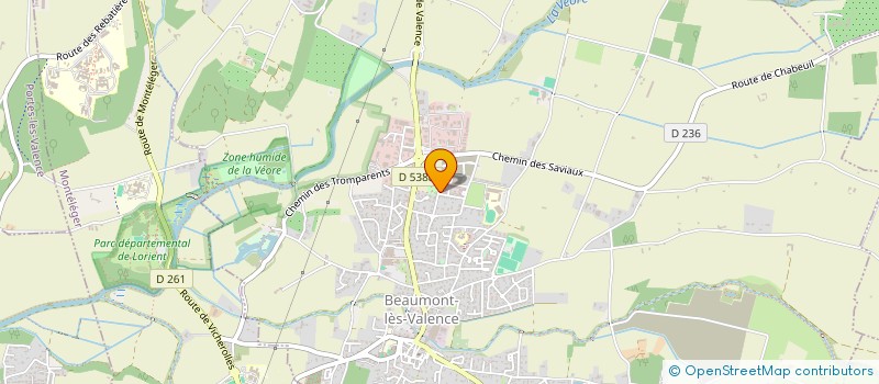 localisation de l'entreprise ECURIE R & M à CHABEUIL