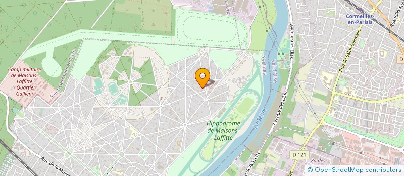 localisation de l'entreprise ECURIE RACINE à MAISONS-LAFFITTE