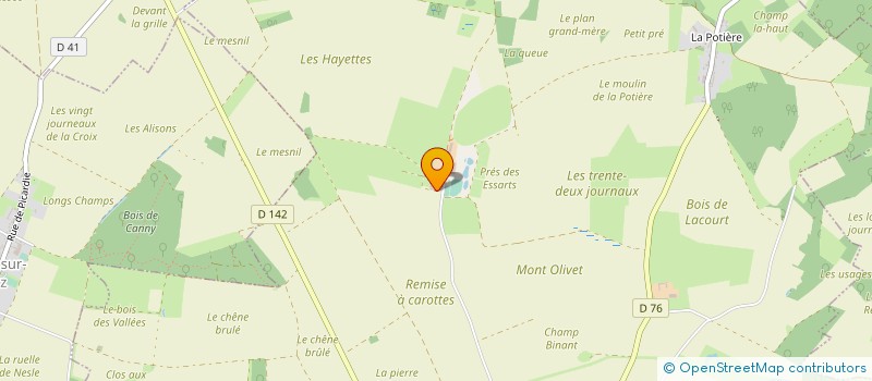 localisation de l'entreprise ECURIE RMD à BOST