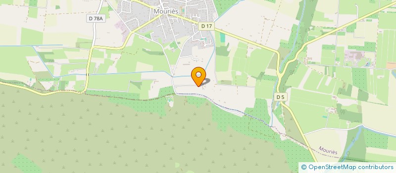 localisation de l'entreprise ECURIE SABRAN  MOURIES