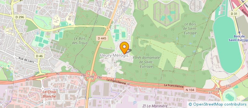 localisation de l'entreprise ECURIE SATSUKI à FLEURY-MEROGIS