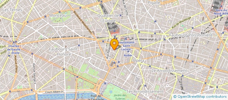 localisation de l'entreprise ECURIE STABLE BE  PARIS