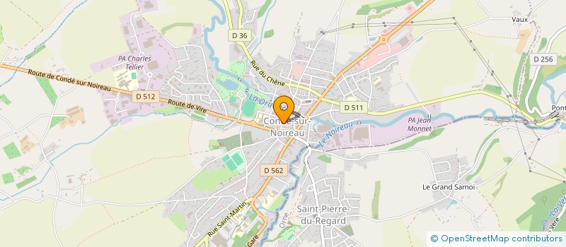 localisation de l'entreprise ECURIE SUISSE NORMANDE  CONDE-EN-NORMANDIE