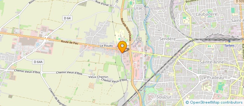 localisation de l'entreprise ECURIE TAGADA SAS  IBOS