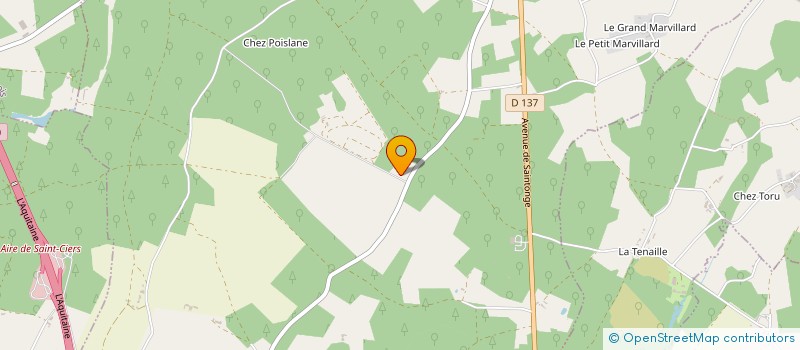 localisation de l'entreprise ECURIE TEAM NRB  PLASSAC