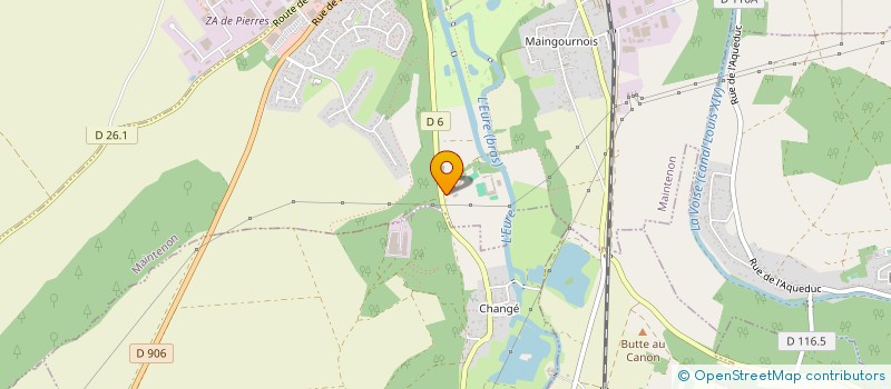 localisation de l'entreprise ECURIE TOCZE THIROUIN à MAINTENON