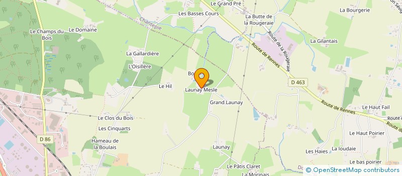 localisation de l'entreprise ECURIE VALENTIN POUPIOT à VERN-SUR-SEICHE