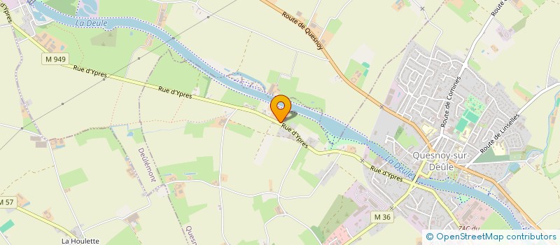 localisation de l'entreprise ECURIE VALORIA  QUESNOY-SUR-DEULE