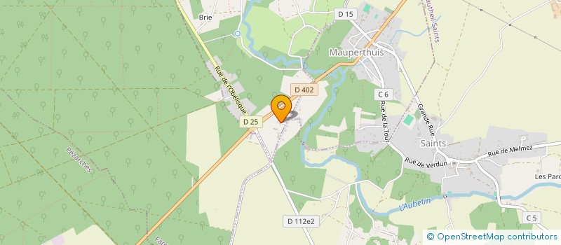 localisation de l'entreprise ECURIE VERSINI  SAINT-AUGUSTIN