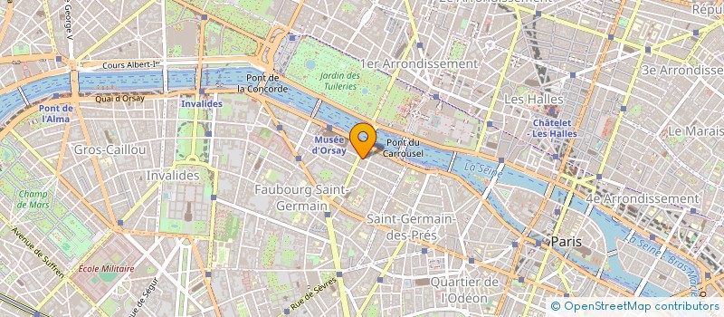 localisation de l'entreprise ECURIE VICHOT  PARIS