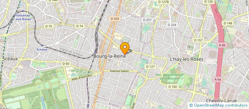 localisation de l'entreprise ECURIE VINCITORI à BOURG-LA-REINE