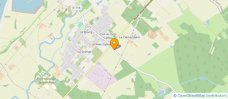 localisation de l'entreprise ECURIE WALTER LAPERTOT à MEZIERES-LEZ-CLERY