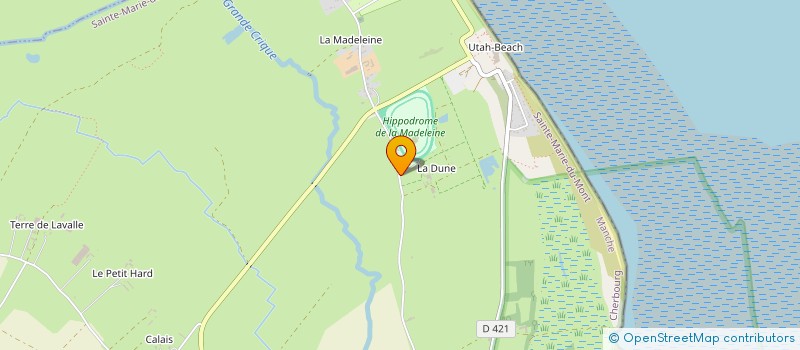 localisation de l'entreprise ECURIE WATCH BUY WIN  SAINTE-MARIE-DU-MONT