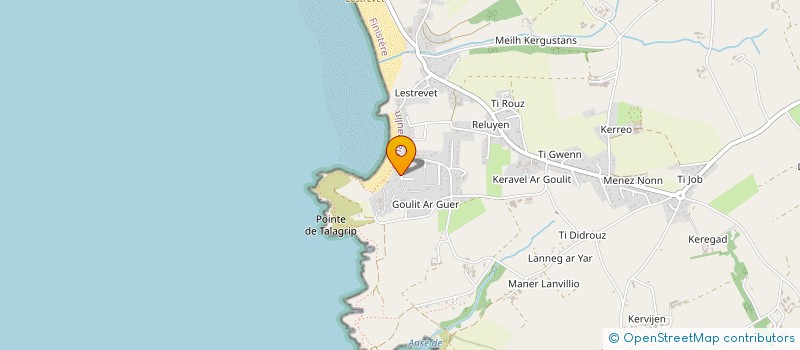 localisation de l'entreprise ECURIE WEST BRETAGNE  PLOMODIERN