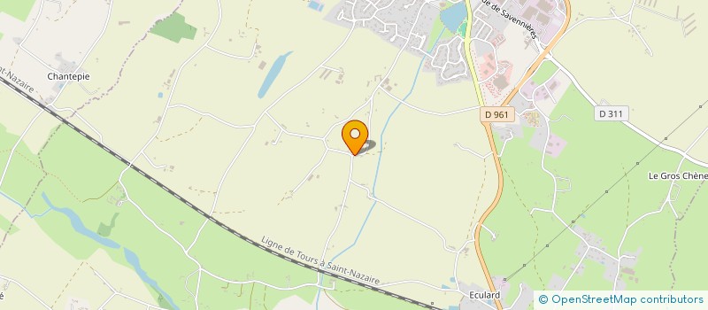 localisation de l'entreprise ECURIE WEST TROT  SAINT-GEORGES-SUR-LOIRE