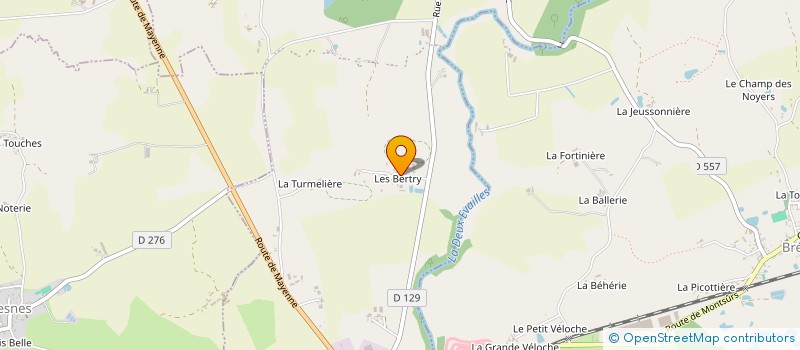 localisation de l'entreprise ECURIE ZION TRAIN IMPERIAL STUD EXPLOITATION AGRICOLE A RESPONSABILITE LIMITEE à MONTSURS