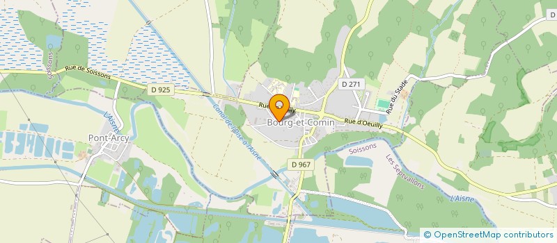 localisation de l'entreprise ECURIES CHARLES GOOSSE  CRAONNELLE