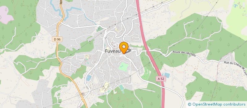 localisation de l'entreprise ECURIES CHIAVASSA à FUVEAU