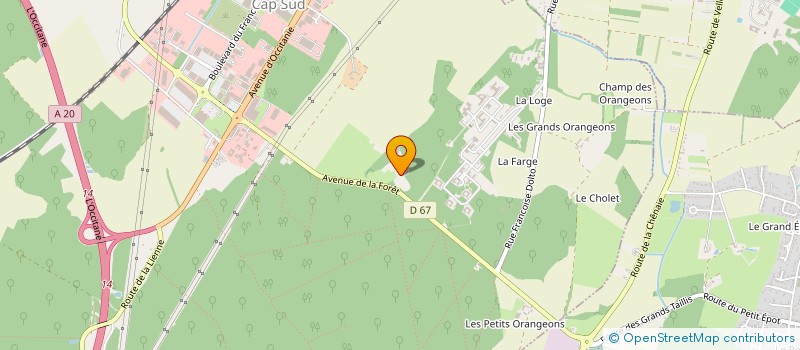 localisation de l'entreprise ECURIES CLAUDE MEURGUES à SAINT-MAUR
