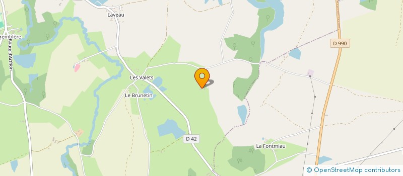 localisation de l'entreprise ECURIES CROIX DIAMANT à VELLES