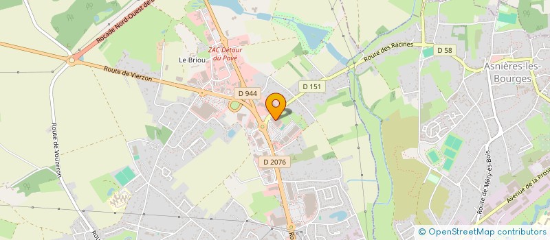 localisation de l'entreprise ECURIES CYRILLE NOIZAT  SAINT-DOULCHARD