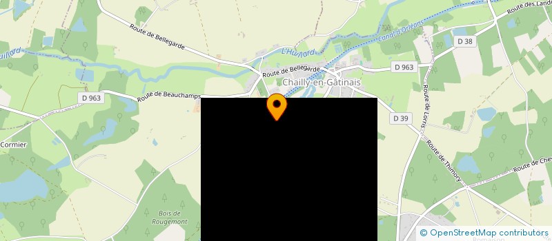 localisation de l'entreprise ECURIES D'AIMER à CHAILLY-EN-GATINAIS