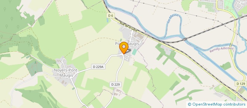 localisation de l'entreprise ECURIES D'EPINETTE DU MONT ROUGE  NOYERS-PONT-MAUGIS