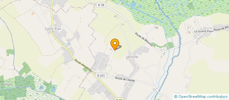 localisation de l'entreprise ECURIES DE LA COUR AU PUITS  JANVILLE