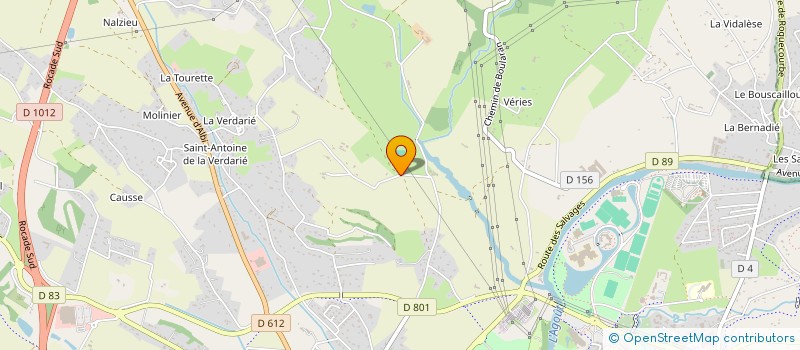 localisation de l'entreprise ECURIES DE LA MILLASSOLE  CASTRES