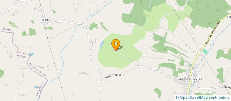 localisation de l'entreprise ECURIES DE MASSETTE  GAILLAC-TOULZA