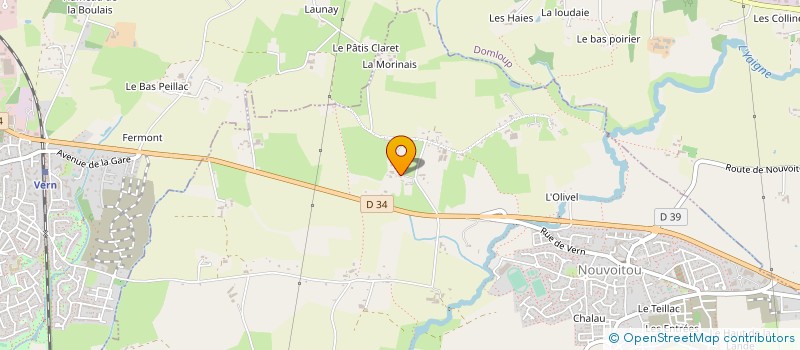 localisation de l'entreprise ECURIES DE NEVEZTELL  NOUVOITOU