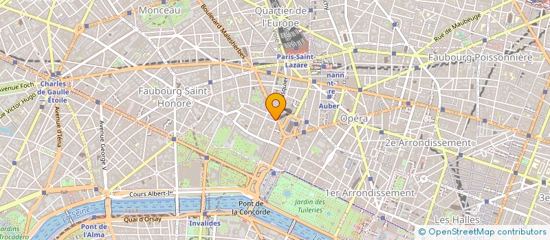 localisation de l'entreprise ECURIES DE PREFONTAINE à PARIS