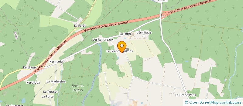 localisation de l'entreprise ECURIES DES BRULONS  LE COURS