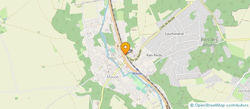 localisation de l'entreprise ECURIES DES EIDERS à HERBEVILLE