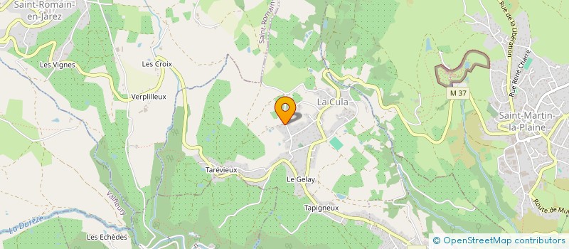 localisation de l'entreprise ECURIES DES ROCHES  GENILAC