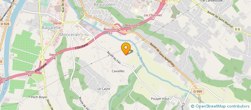 localisation de l'entreprise ECURIES DES SOPRANOS  MONTAUBAN