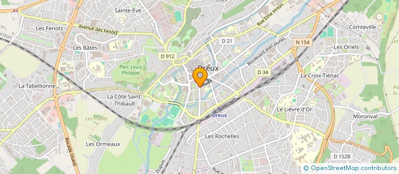 localisation de l'entreprise ECURIES DU BEFFROI à DREUX