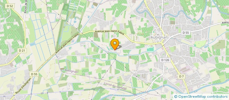 localisation de l'entreprise ECURIES DU BREGOUX à AUBIGNAN
