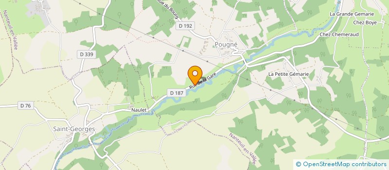 localisation de l'entreprise ECURIES DU GALION à BIOUSSAC