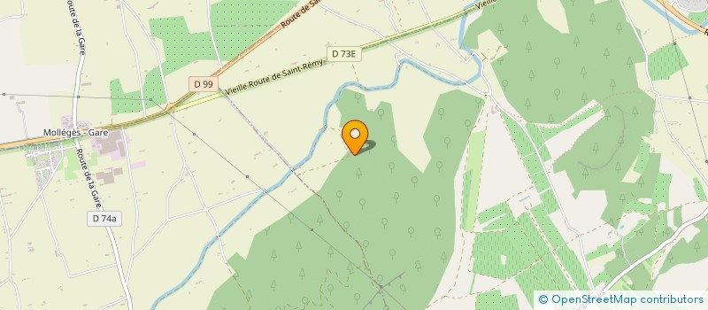 localisation de l'entreprise ECURIES DU MAS MISTRAL  ORGON