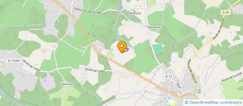 localisation de l'entreprise ECURIES DU MOULIN A VENT à SADIRAC