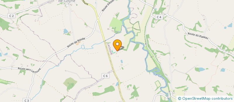 localisation de l'entreprise ECURIES DU MOURET  LECTOURE