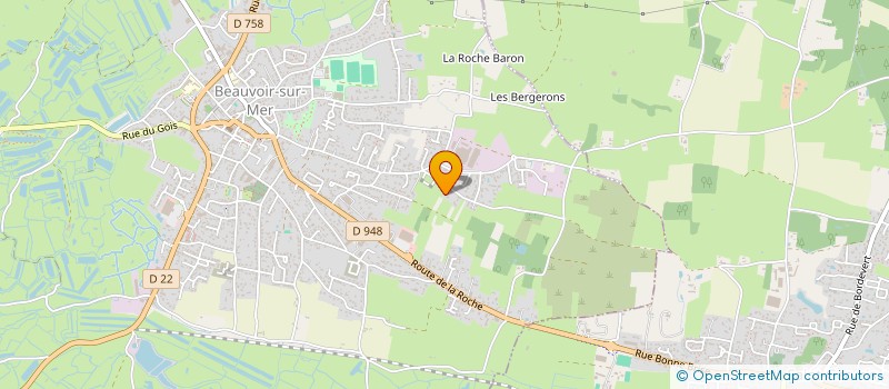 localisation de l'entreprise ECURIES SCHERER à SAINT-GERVAIS