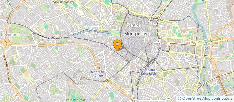 localisation de l'entreprise ECUS'SON à MONTPELLIER